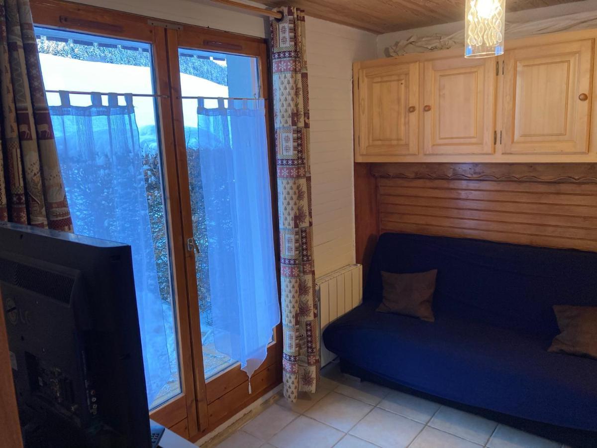 Appartement 2 Pieces Pieds Des Pistes Terrasse Face A La Montagne Bernex Exterior photo